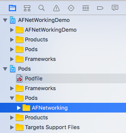 cocoapods工程目录结构